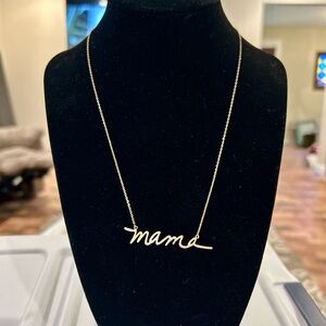 Gold 'Mama' Necklace